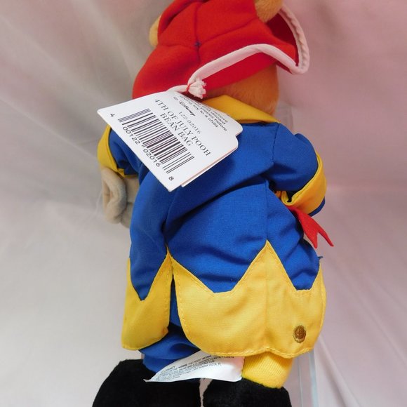 Winnie the Pooh July 4th 2000 Walt Disney World Bean Bag Stuffed Animal - Picture 4 of 10